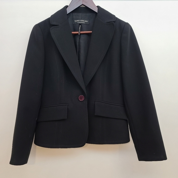 Sandra Angelozzi Couture Black Blazer - Picture 4 of 7